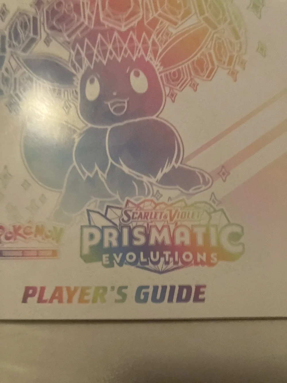 Pokemon Prismatic Evolutions Players Guide - Rainbow Pastel Colors